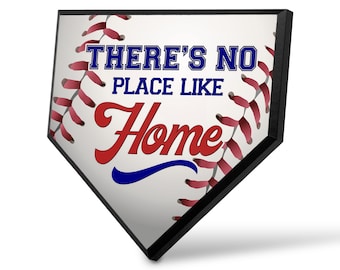 Baseball Home Plate Plaque: Coach, Senior, and Mom Gift