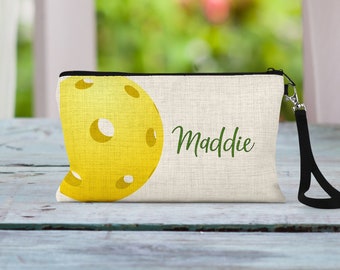 Pickleball Cosmetic Bag: Personalized Sports Gift