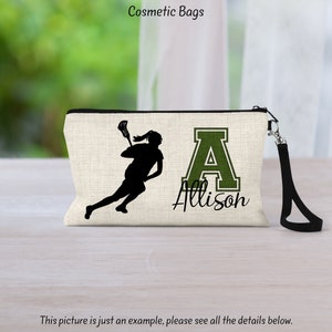 Lacrosse Cosmetic Bag - Perfect Team Gift & Coach Appreciation