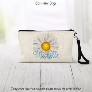 Daisy Cosmetic Bag - Perfect Gift for Her on Any Occasion