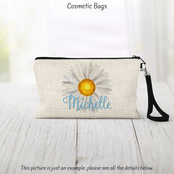 Daisy Cosmetic Bag - Perfect Gift for Her on Any Occasion