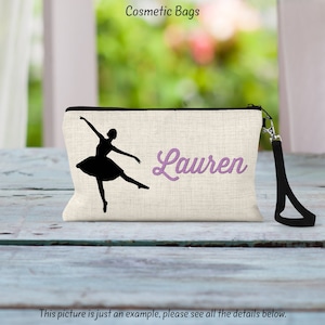 Ballet Cosmetic Bag - Perfect Best Friend & Team Gift