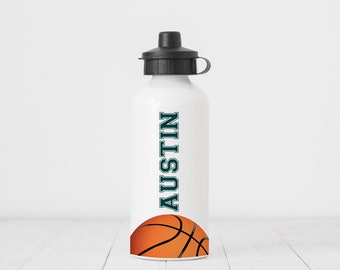 Basketball Gift, Basketball Water Bottle, Basketball Team, Team Gifts, Personalized Water Bottle, Sports Water Bottle, Water Bottle, SB04