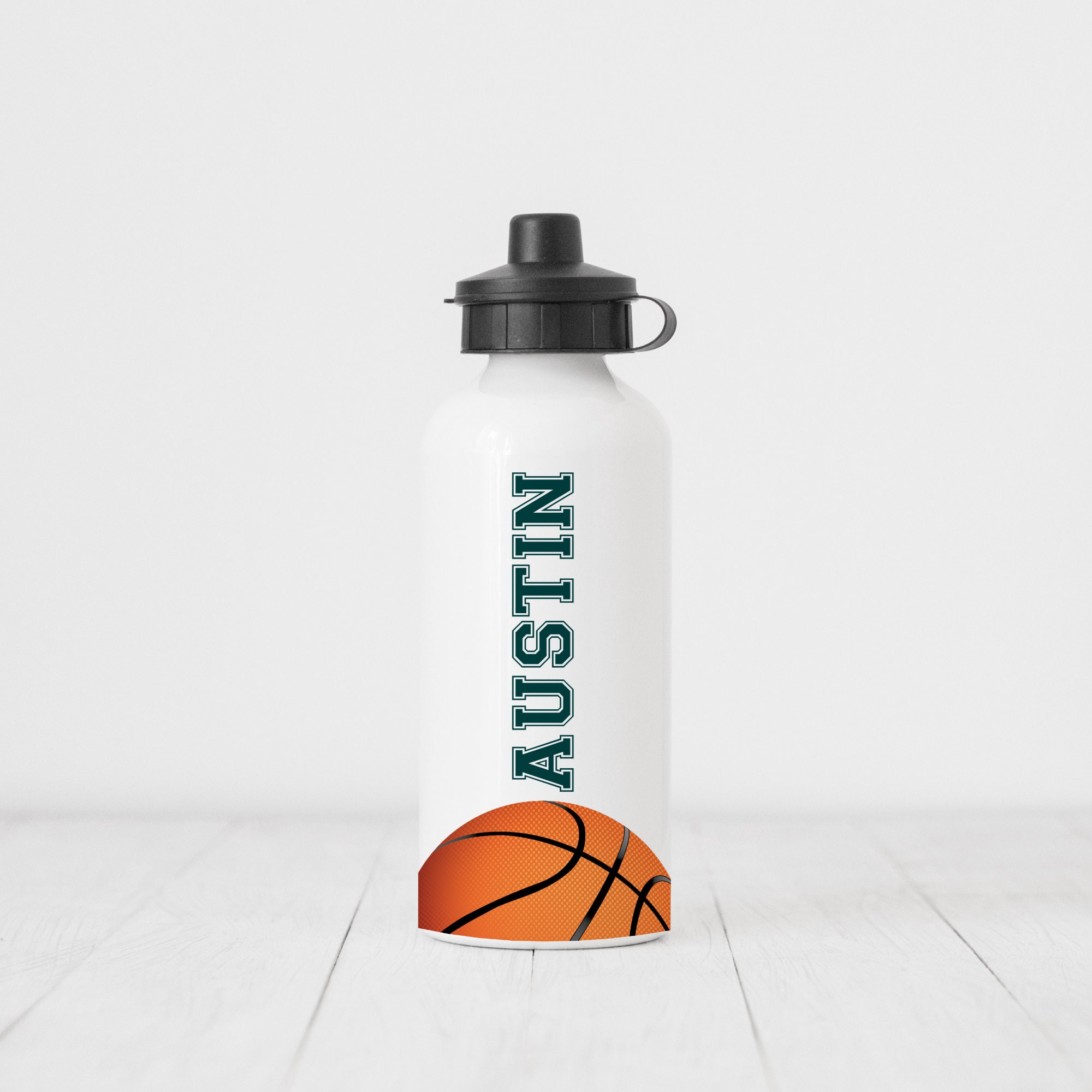 Personalized Multi Sport Water Bottle, Multiple Sports Water Bottle for  High School Athlete Player, Teen Boy Girl Birthday Gift Idea 
