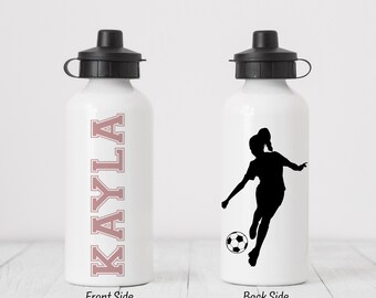 Soccer Gift, Personalized water bottle, soccer water bottle, water bottle, Team Gifts, sports water bottle, custom water bottle, SB21