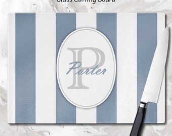 Personalized Glass Cutting Board: Tempered Kitchen Decor
