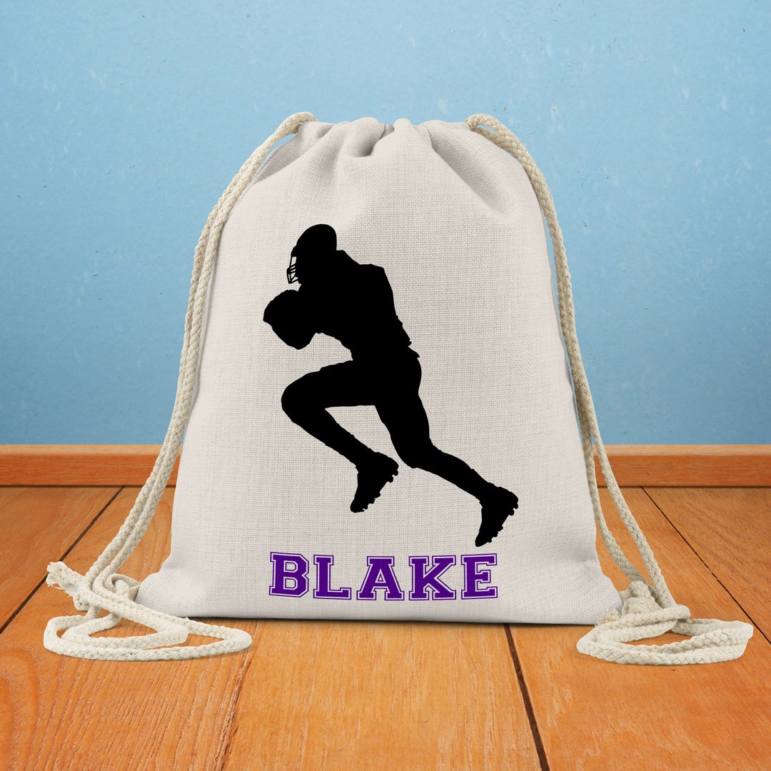 Football Gift, Football Bag, Football Drawstring Bag, Team Gifts