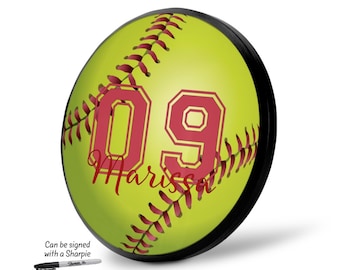 Softball Plaque: Team Award Gift, Wall Decor