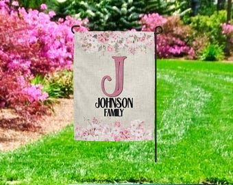 Personalized Garden Flag – Family Name Yard Decor