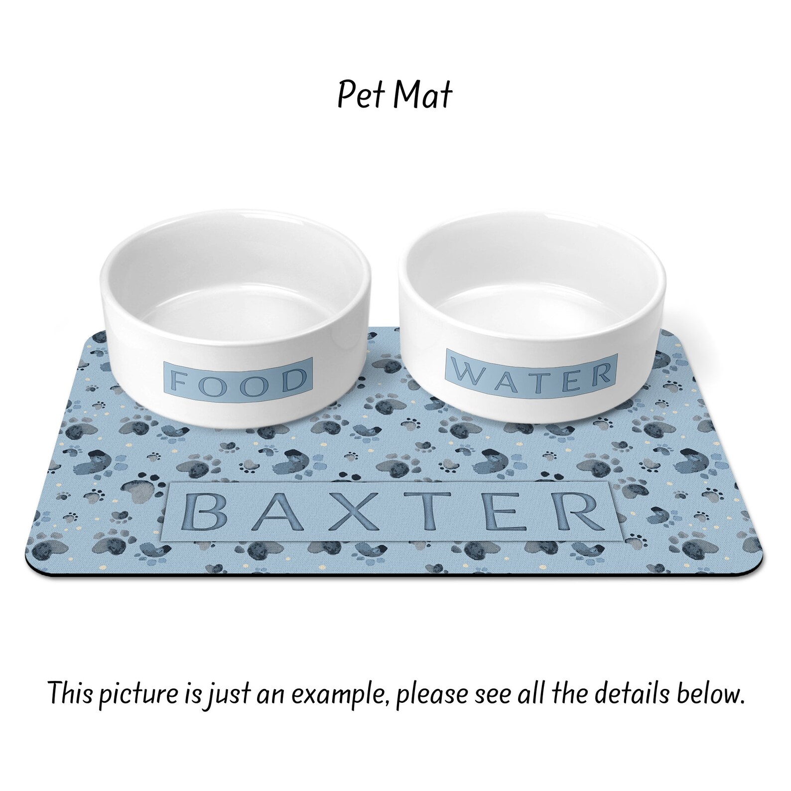 Dog Placemat Cat Placemat Dog Lover Gift Cat Lover Gift Etsy