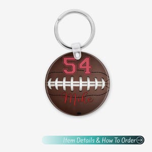 Football Keychain – Perfect Football Gift & Coach Keychain