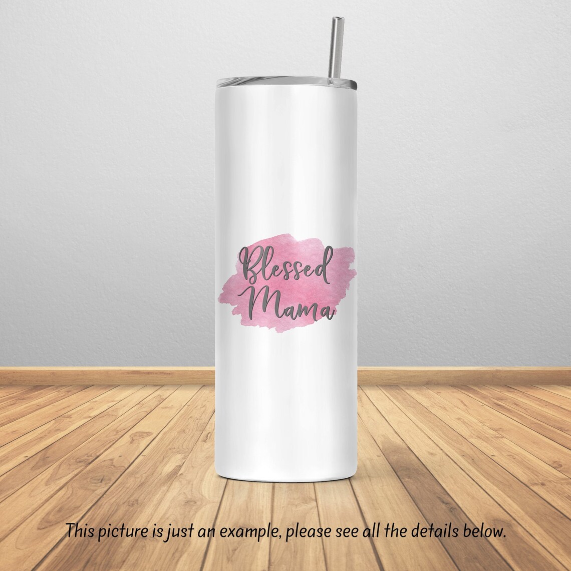 Blessed Mama Gift for Her Skinny Tumbler Mothers Day Gift | Etsy