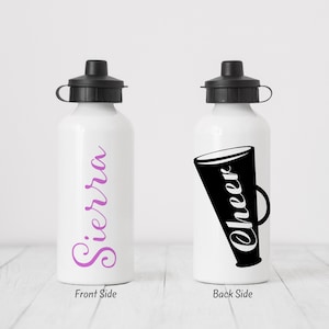 Cheerleader Gifts, Cheerleader Water Bottle, Cheerleader Team, Team Gifts, Cheer, Cheer Squad, Sports Water Bottle, Water Bottle, SB29