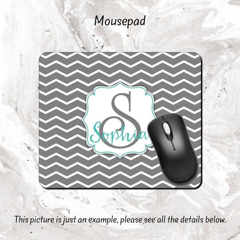 Mouse Pad Personalized Mousepad Gift Birthday Gift Wedding Etsy