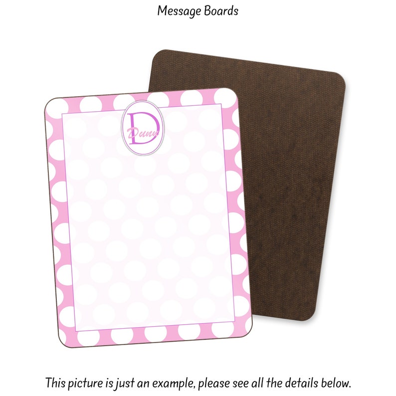 Personalized Dry Erase Board Custom Memo Board Dorm Room Etsy