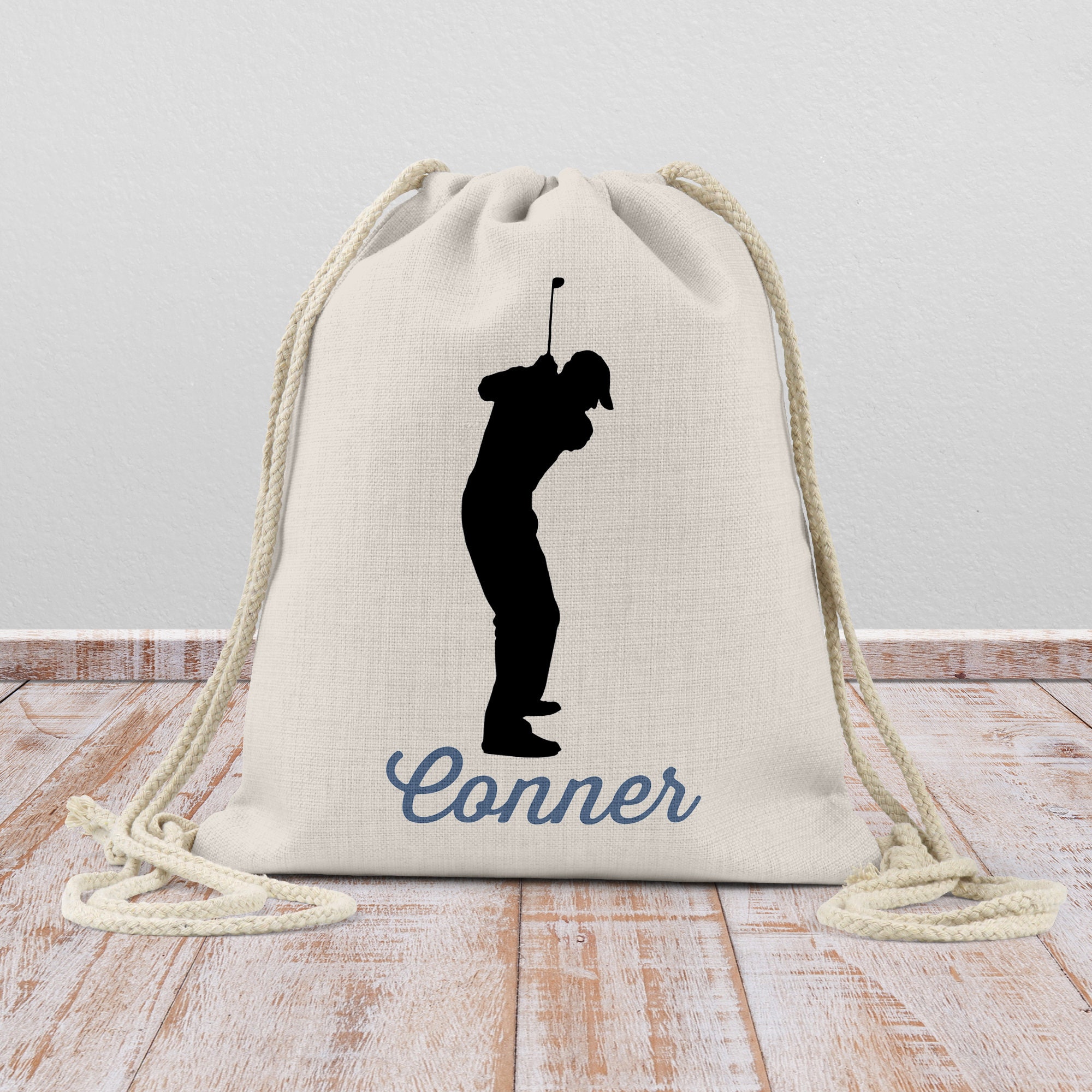 Golf Gift Golf Bag Golf Drawstring Bag Team Gifts Sports - Etsy