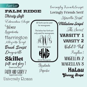 a poster with some type of font on it