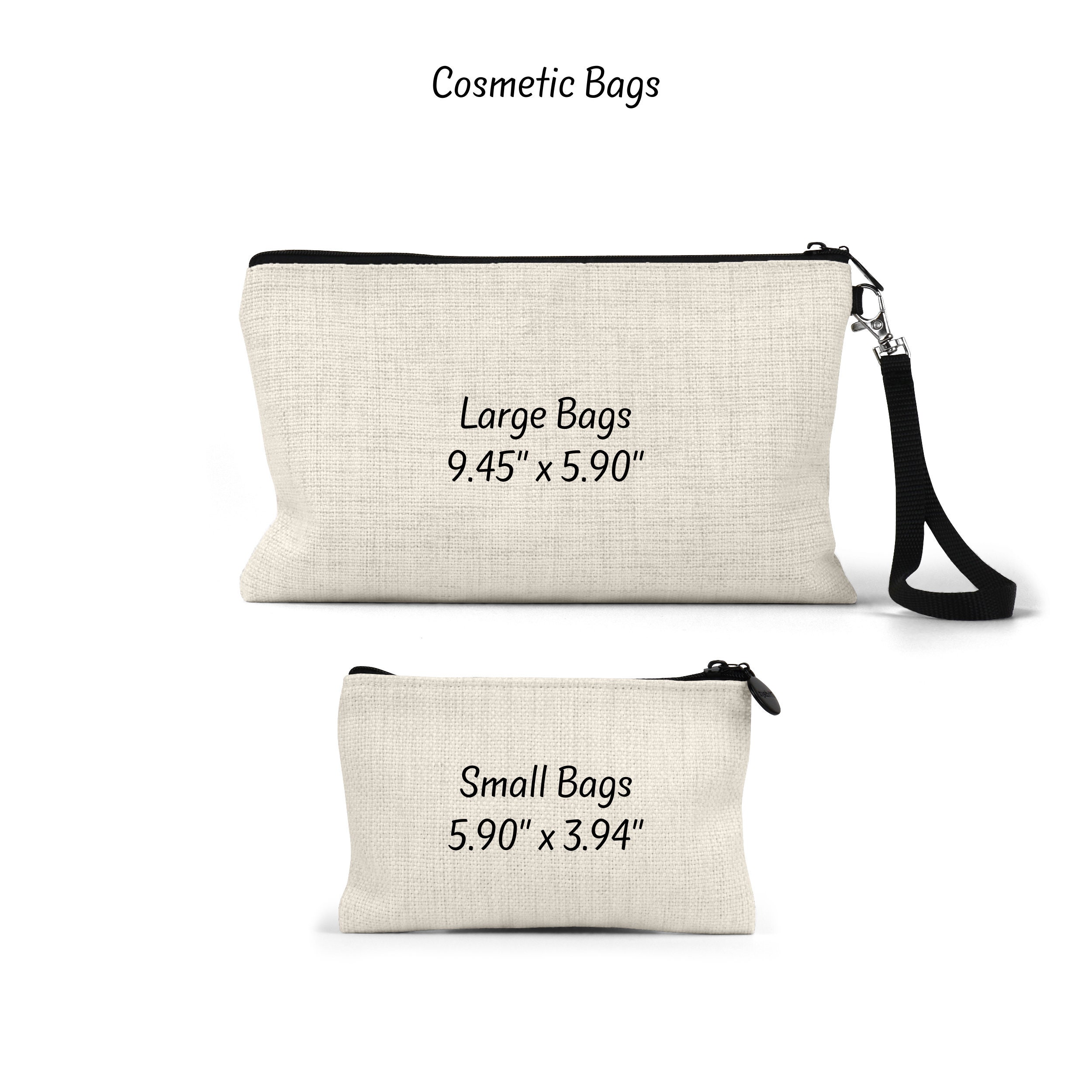 Personalized Teacher Cosmetic Bag - Linen Zipper Pouch, Teacher Gift - Etsy