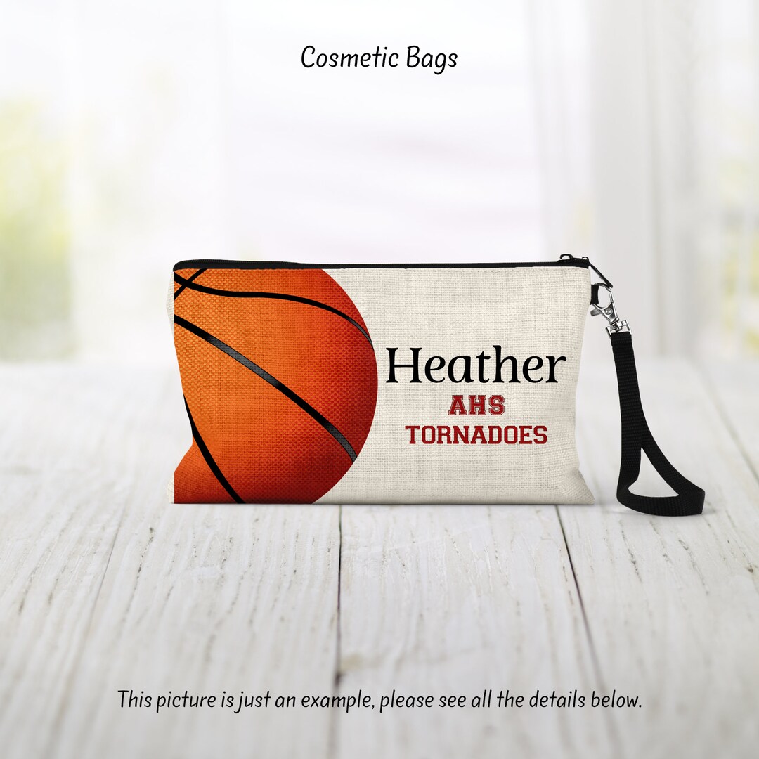 Basketball, Basketball Gift, Basketball Team, Basketball Bag, Cosmetic