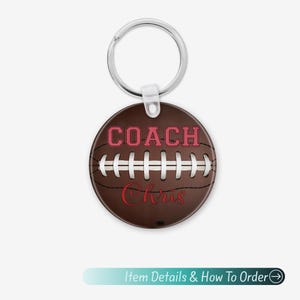 Football Keychain – Perfect Football Gift & Coach Keychain