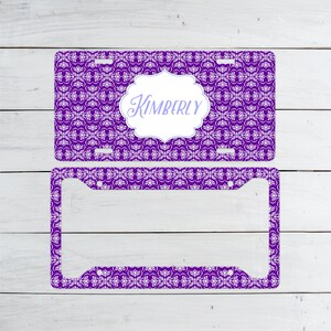 License Plate, License Plate Frame, License Plate Art, Car Tags, Gift for Her, Mothers Day Gift, Personalized License Plate, Car Tag, LP27
