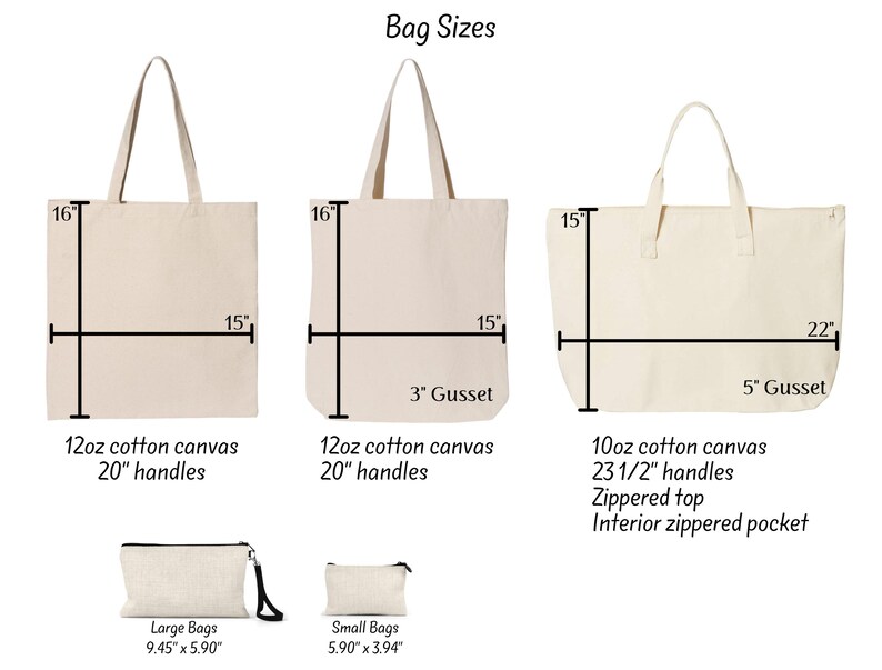a tote bag size guide