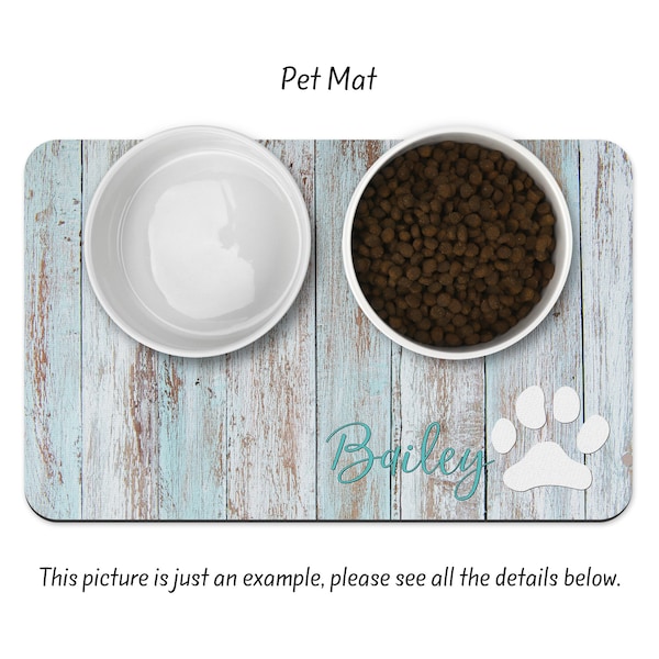 Dog Placemat, Cat Placemat, Dog Lover Gift, Cat Lover Gift, Dog Gift, Dog Accessories, Cat Gift, Dog Lover, Personalized Dog, Cat Lover,PP11