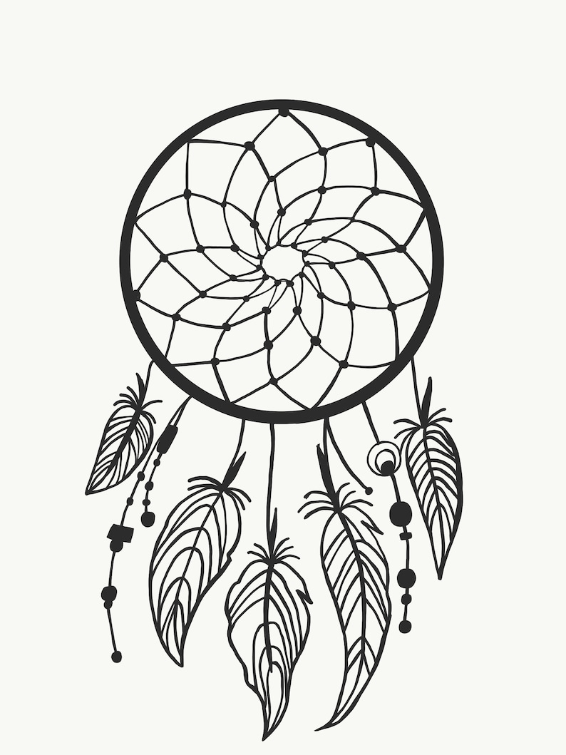 Dreamcatcher Paper Cutting Template, Personal Use, Diy Paper Cutting Dreamcatcher Paper Cutting Template, Personal Use, Diy Paper Cutting
