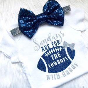 dallas cowboy onesie for baby girl
