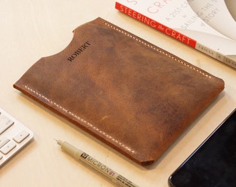 Kindle Paperwhite Sleeve / Leather Sleeve / eReader Sleeve / Reader Gift / Writer Gift / Paperwhite Case