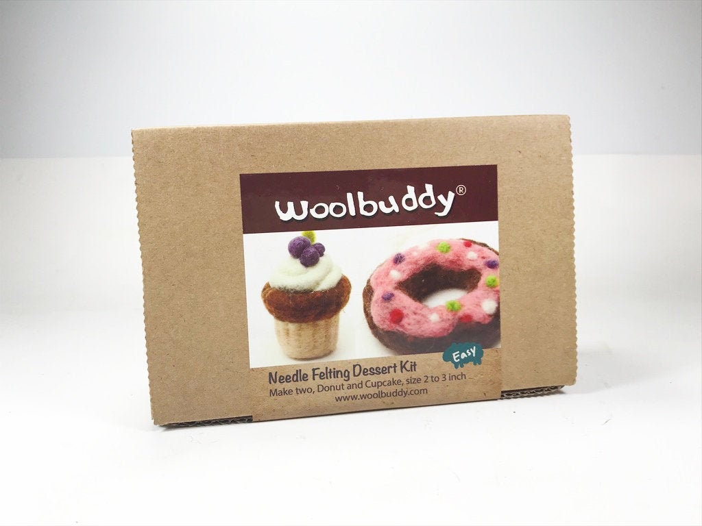 Woolbuddy Needle Felting Kit - Dessert Kit