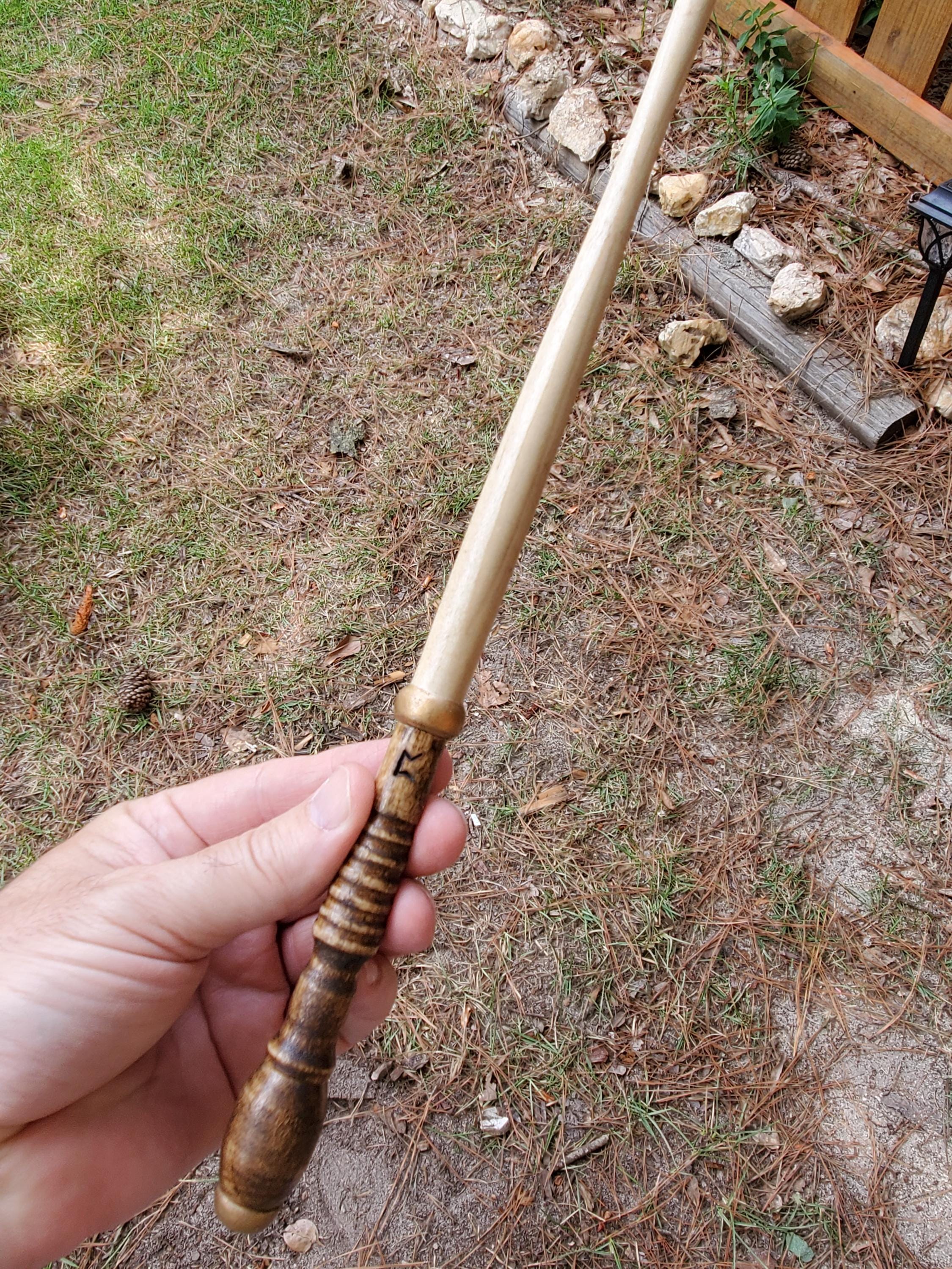 Real Wood Poplar Wand - Etsy