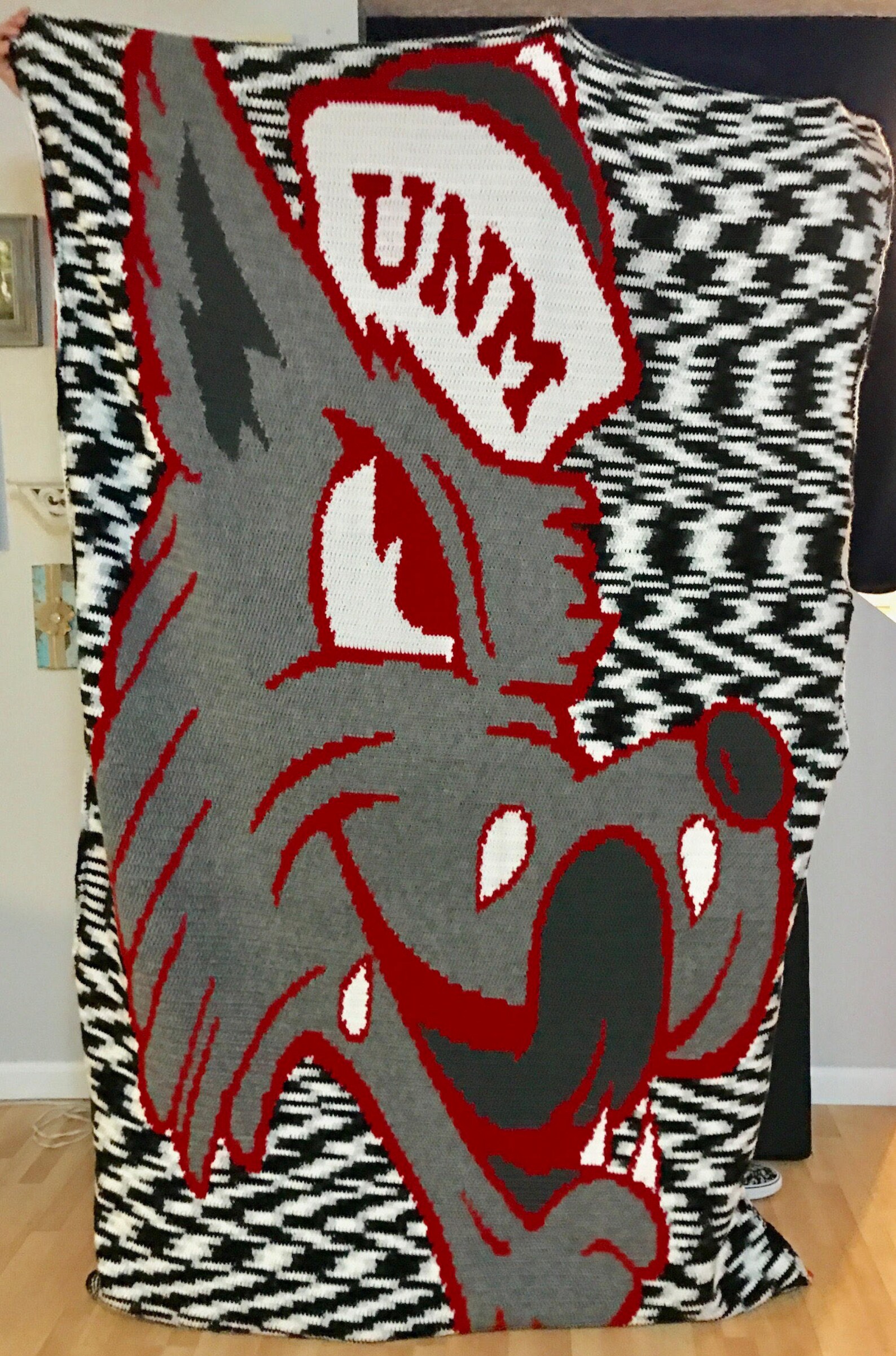 Lobo Louie Crochet Blanket Pattern - Etsy