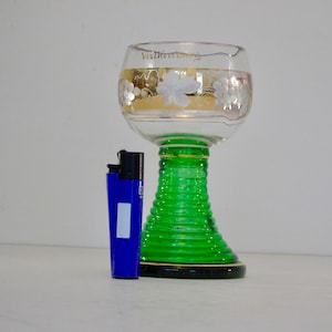 Roemer  Zwiesel Crystal Cordial - Hock - Wine - Water Glass - Goblet Made In Germany Circa 1960