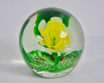 XL - Mid Century Murano Glass Paperweight - Object - Sculpture - Made In Italy