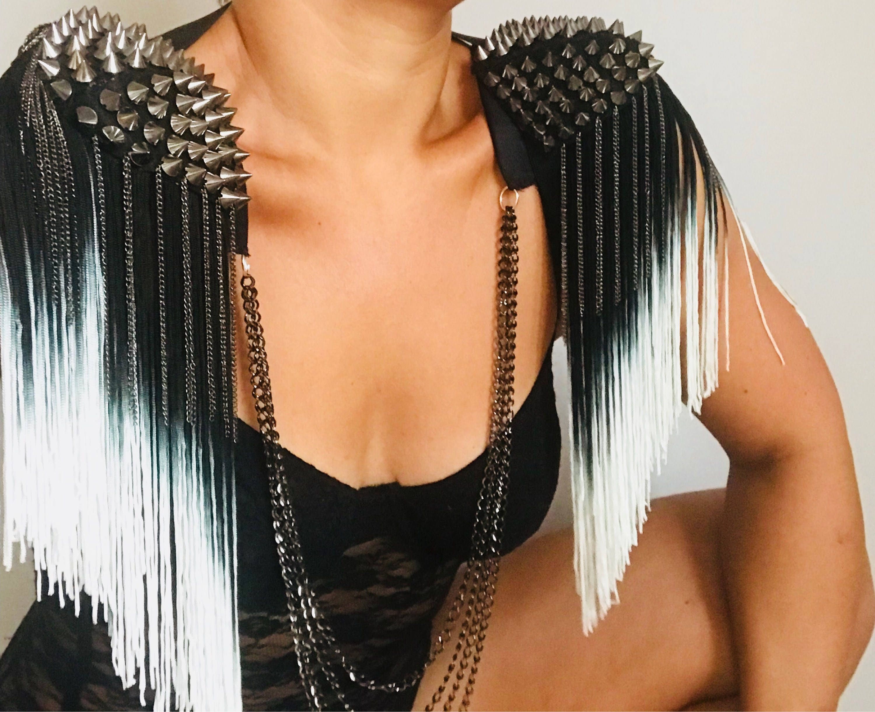 Платье С Бахромой Из Страз фото 33