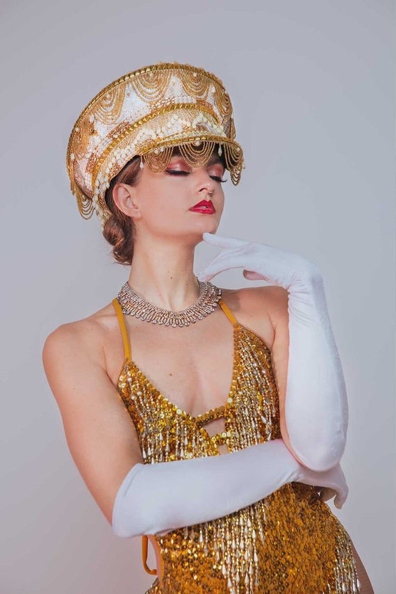 Vintage 1920's Flapper Sequin 