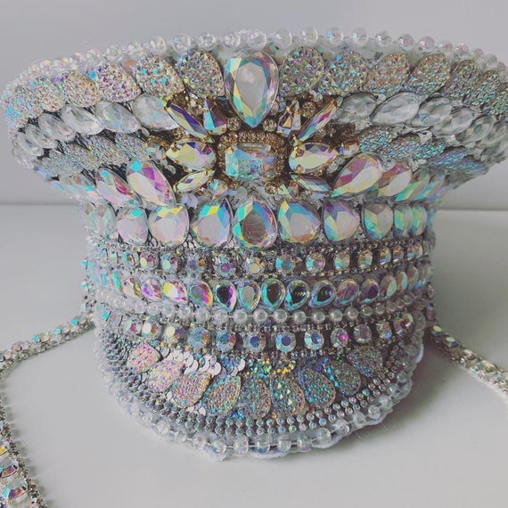 Iridescent Festival Bridal Hat Festival 