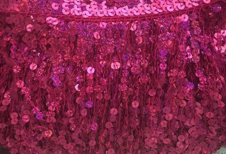 sequin tassel
