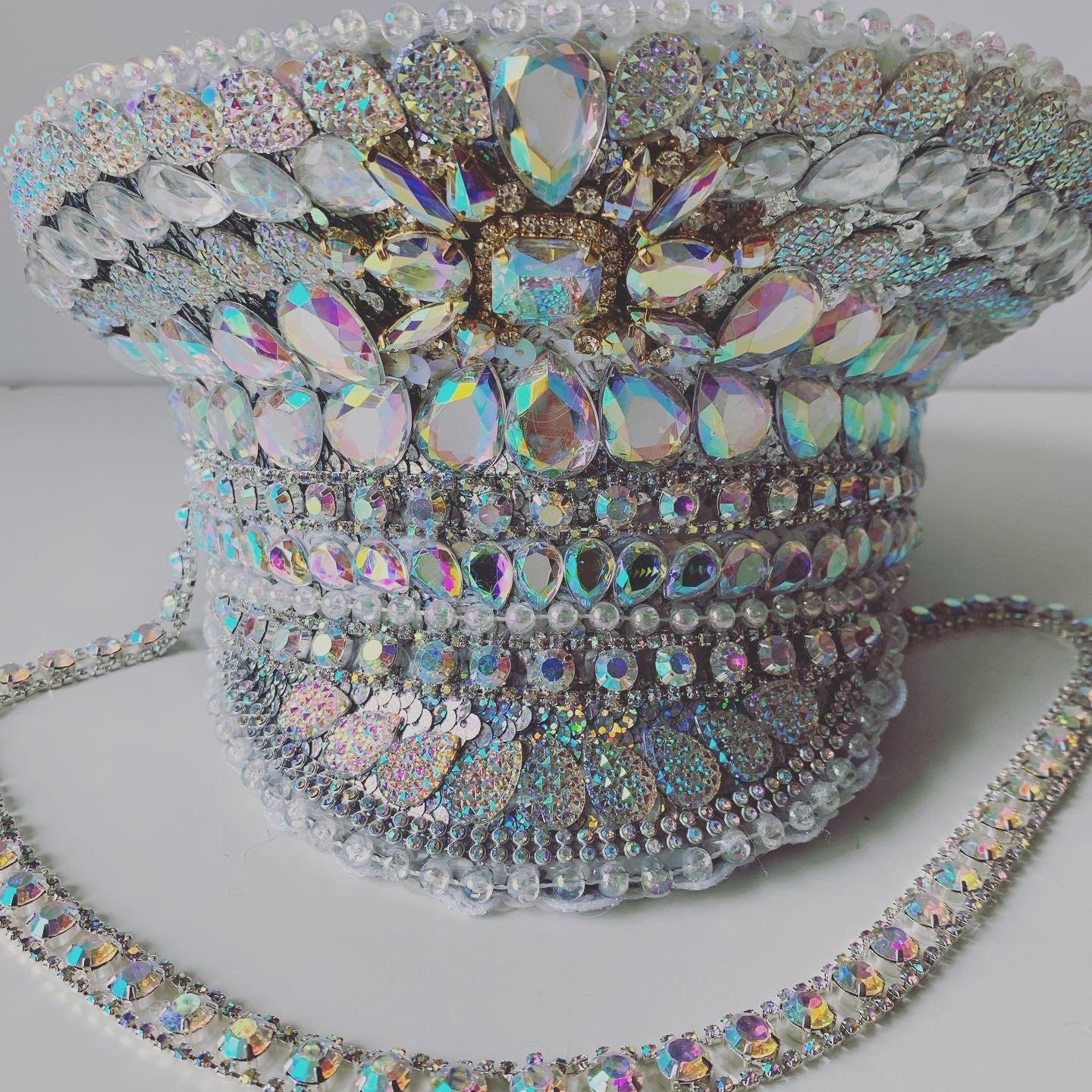 Iridescent Festival Bridal Hat Festival 