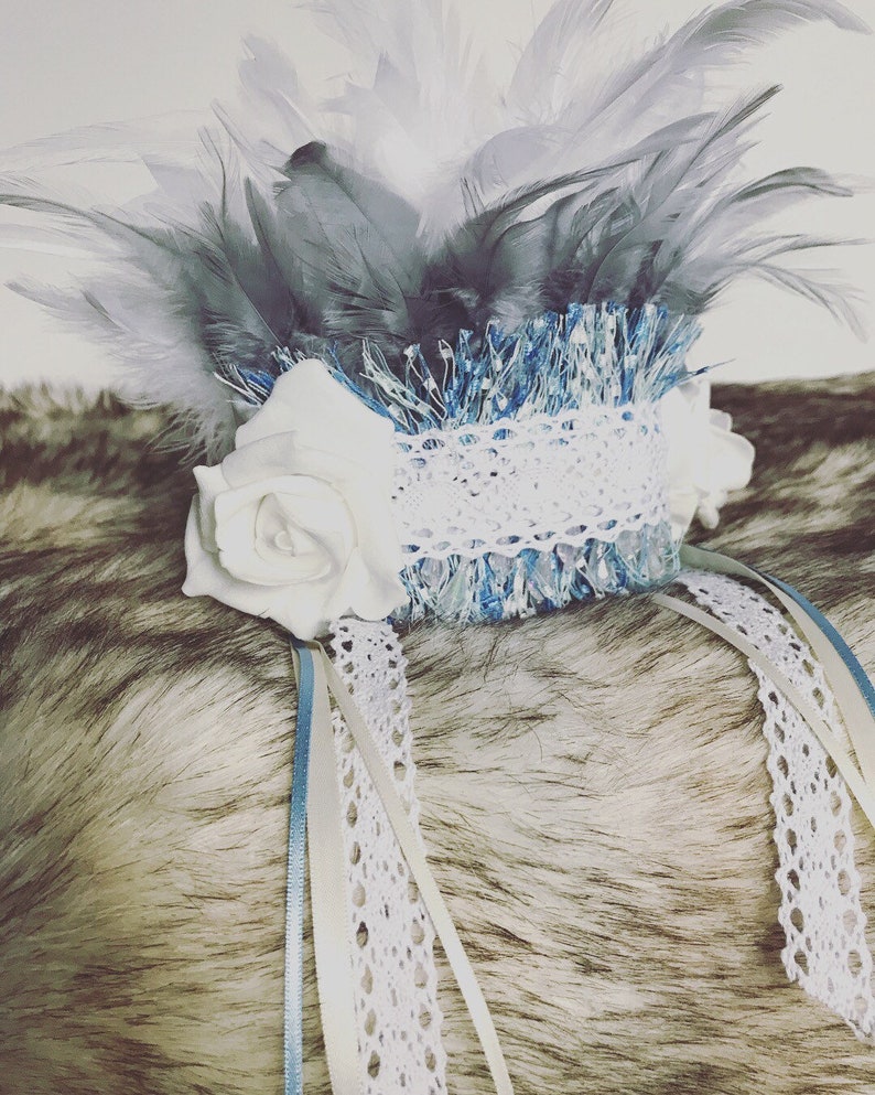 Childrens feather headdress, childrens headband, girls feather h Childrens feather headdress, childrens headband, girls feather h