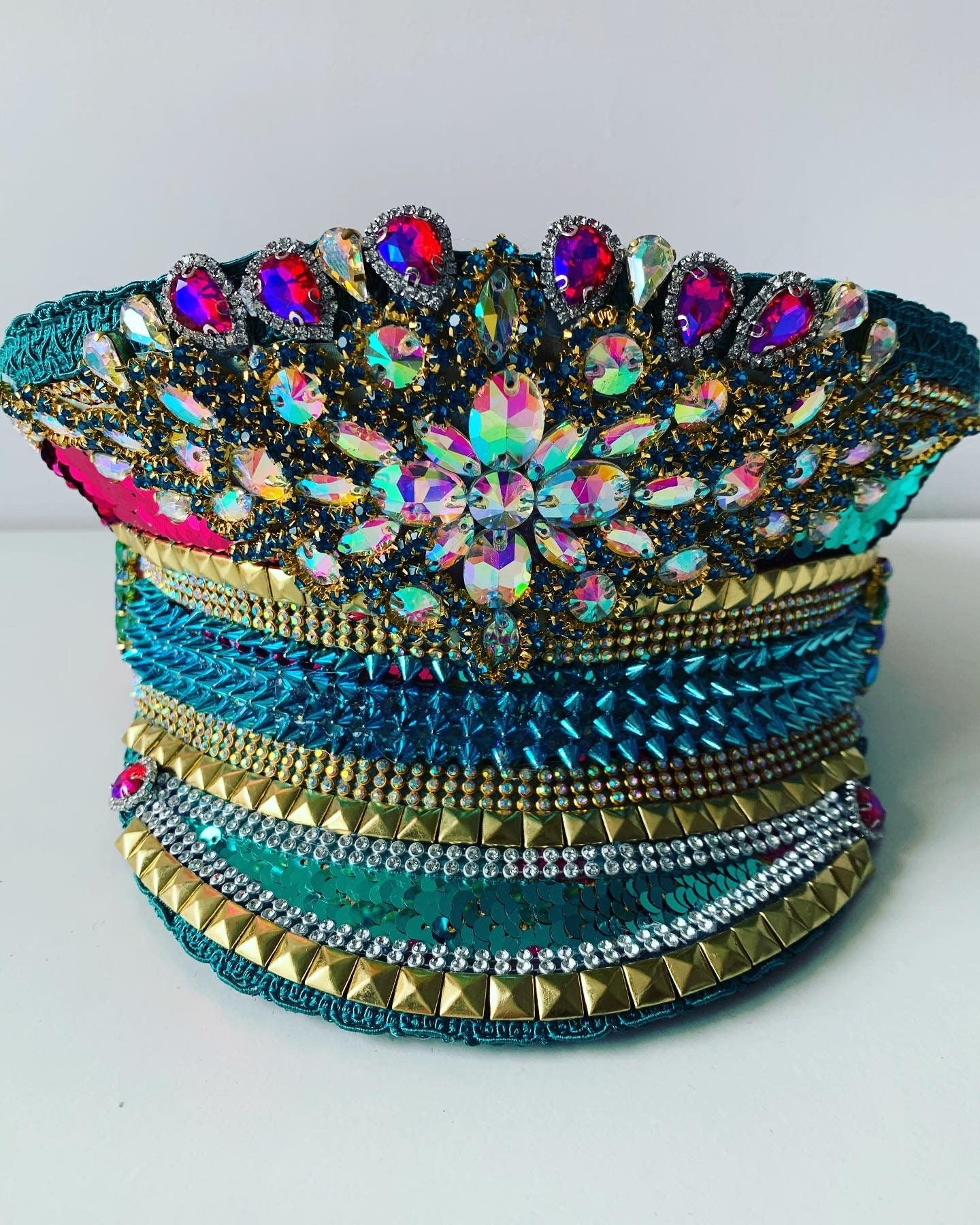 Pink \u0026 Turquoise Embellished Festival 