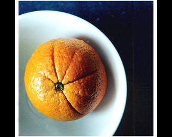 Orange 5x5 Photographic Print