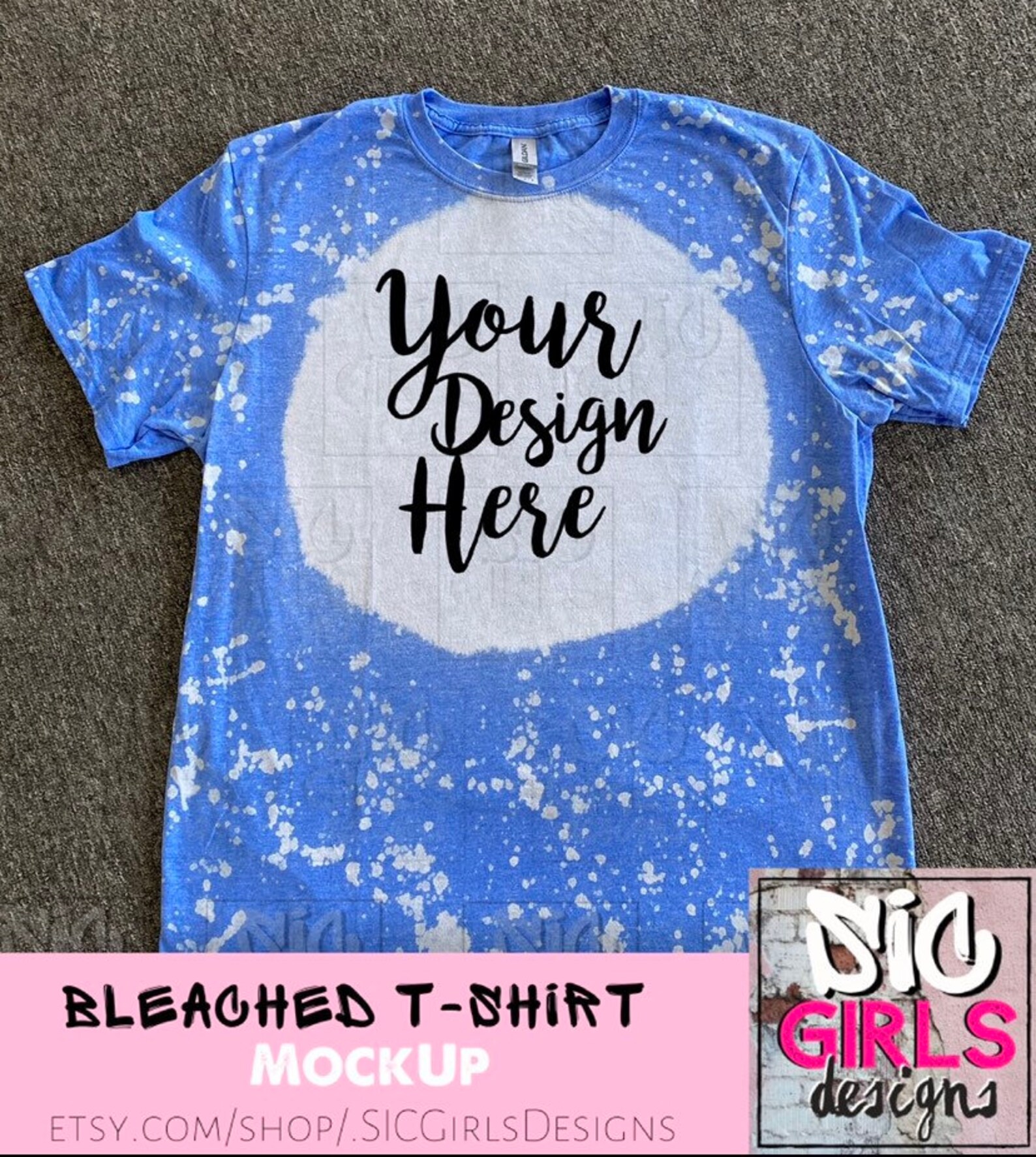 bleached t shirts for sale