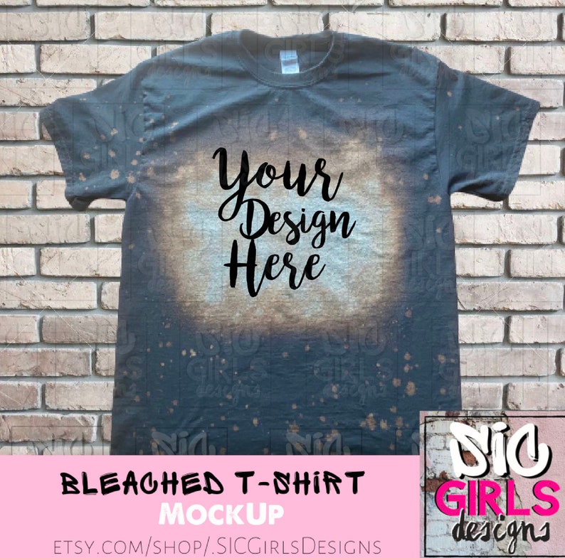 Download 2907 Gildan Softstyle Bleached T Shirt Mockup Free Photoshop File Free Mockups Template Packaging Psd Design