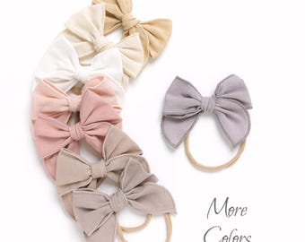 Baby Bow Headband, Baby Girl Bows, Baby Headbands, Toddler Hair Bows, Newborn Bows, Infant Hair Bow, Pink Baby Girl Headband, Baby Girl Gift
