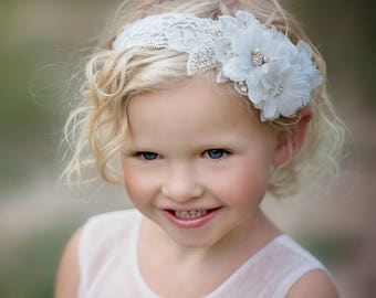 baptism headpieces for babies