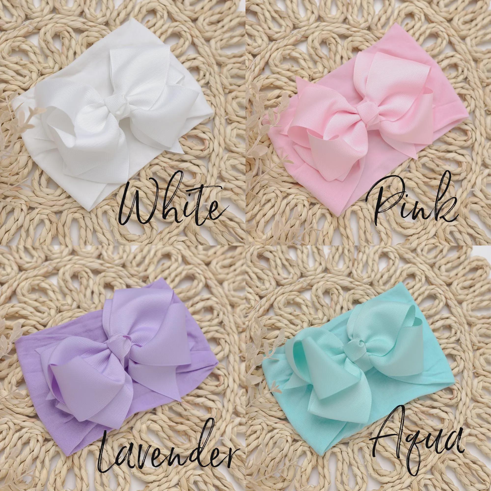 New! The Big Bow “Aurora” Rose ? Print Wired Bow Statement Headband Bows that shout  main image 2