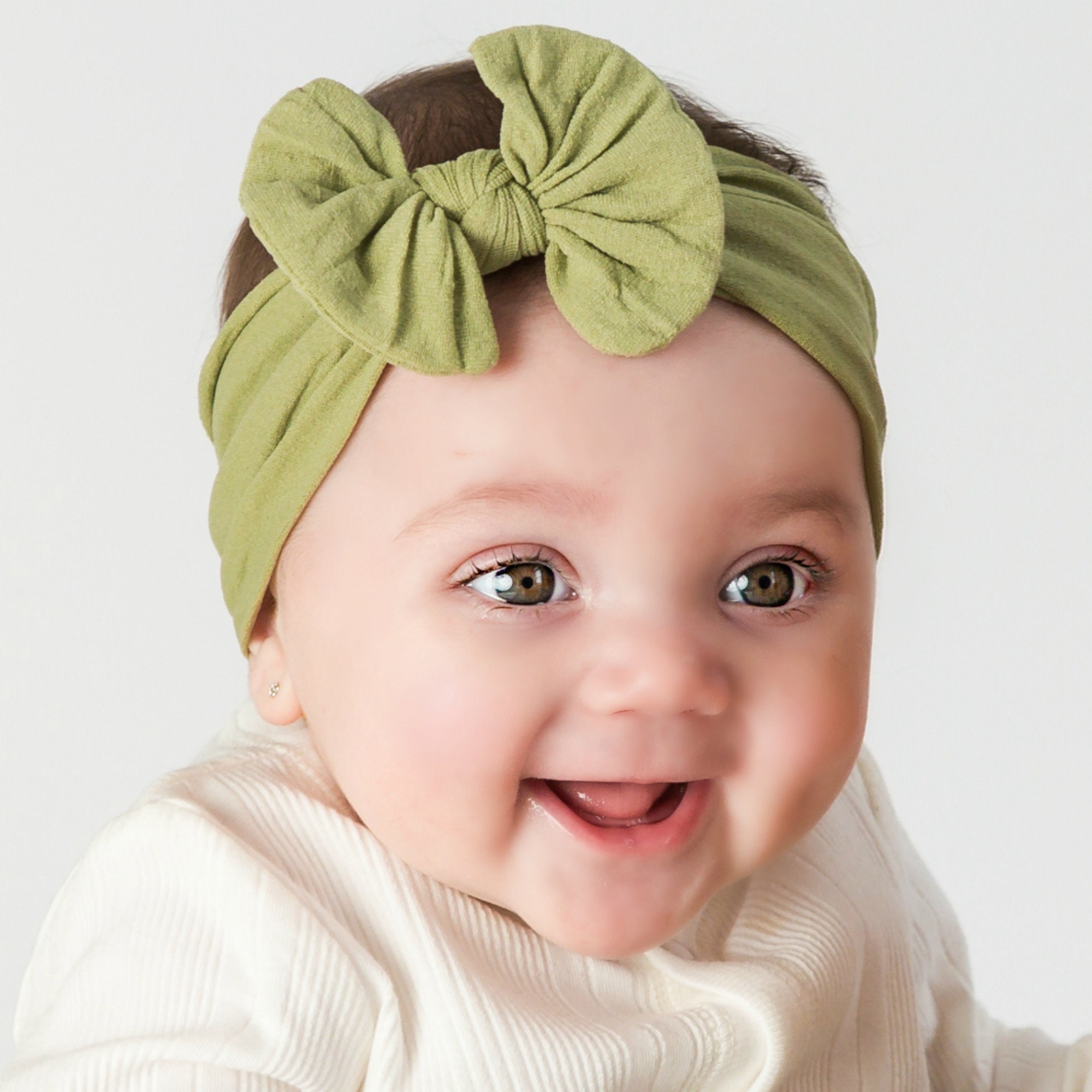 Nylon Baby Headbands One Size Fits All Baby headband Top | Etsy