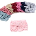 Baby Girl Headband, Big Bow Newborn Headbands, Baby Girl Headwraps, Toddler Hair Bows, Infant Baby Bows, Ruffle Baby Bow, Baby Shower Gift.